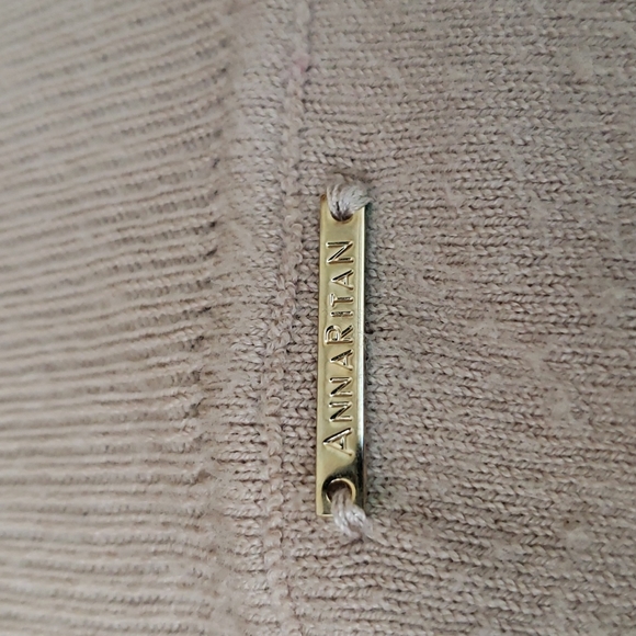 ANNARITA N Short Sleeves Turtleneck Top Size S - Picture 3 of 6